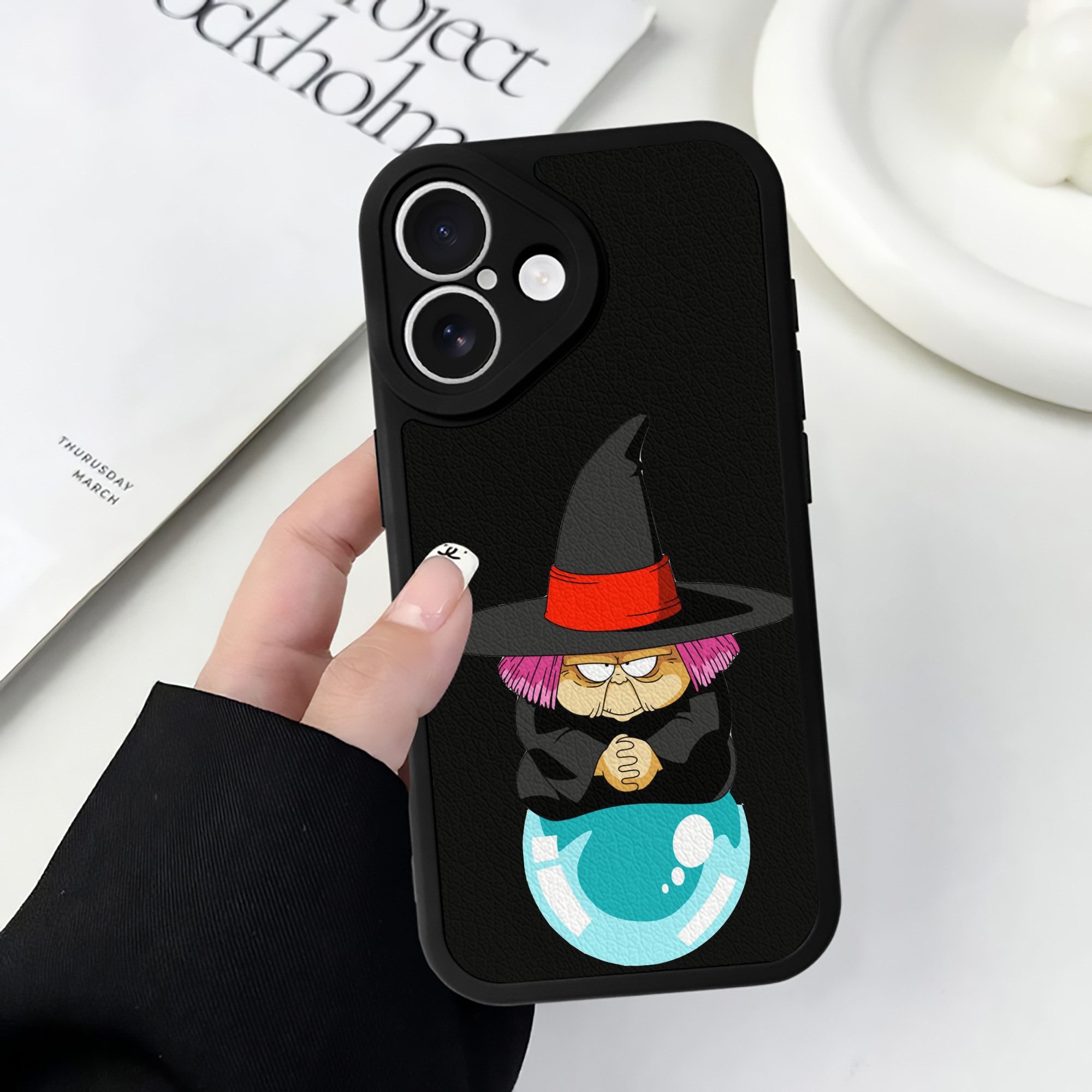（画像用） ドラゴンボール DRAGON BALL 【iPhone 16シリーズ対応】シリコンスマホケース（レザー調） 材質：シリコン